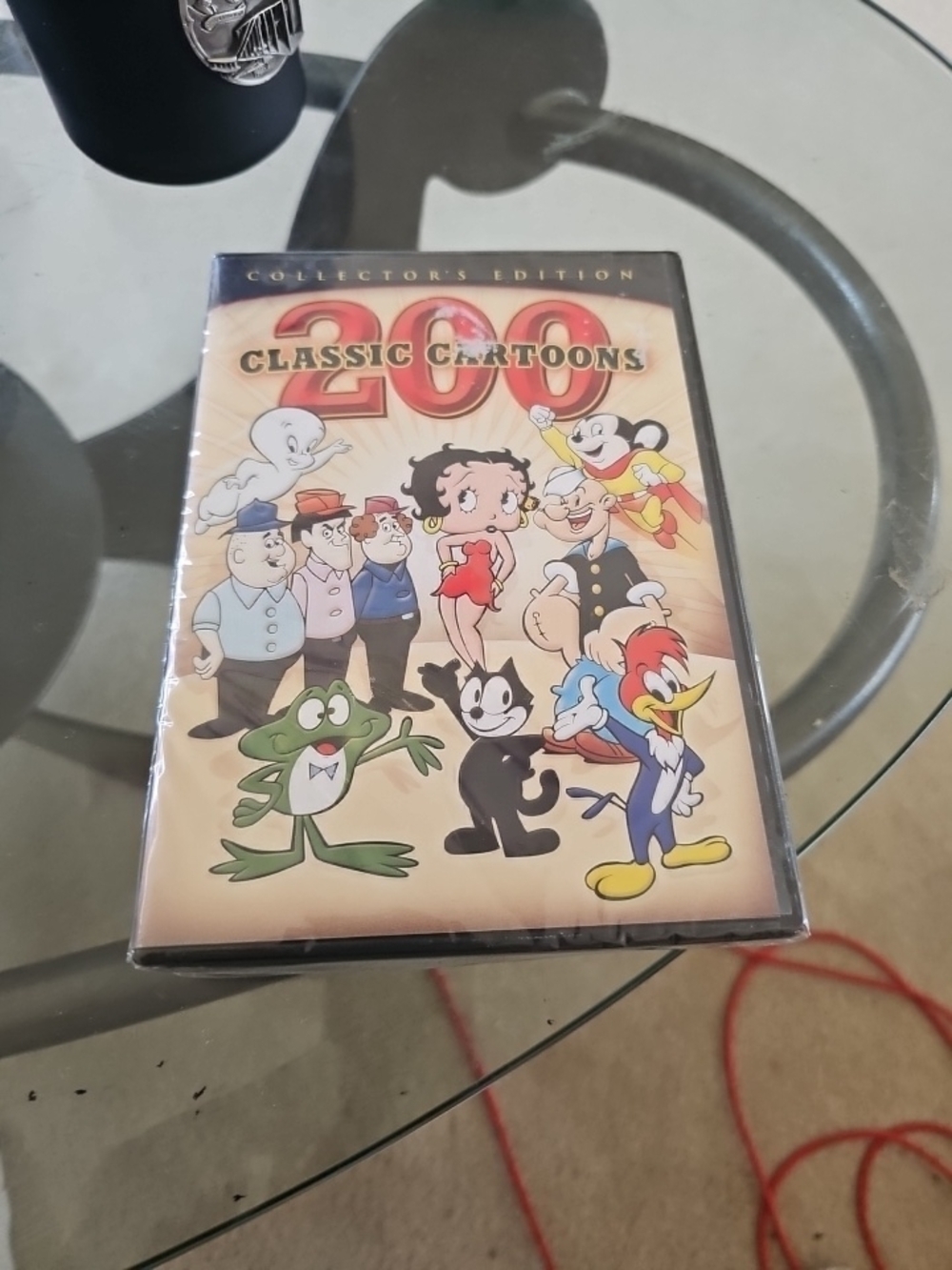 NEW SEALED 200 Classic Cartoons DVD B.B. Coals, Popeye, Casper, Gumby